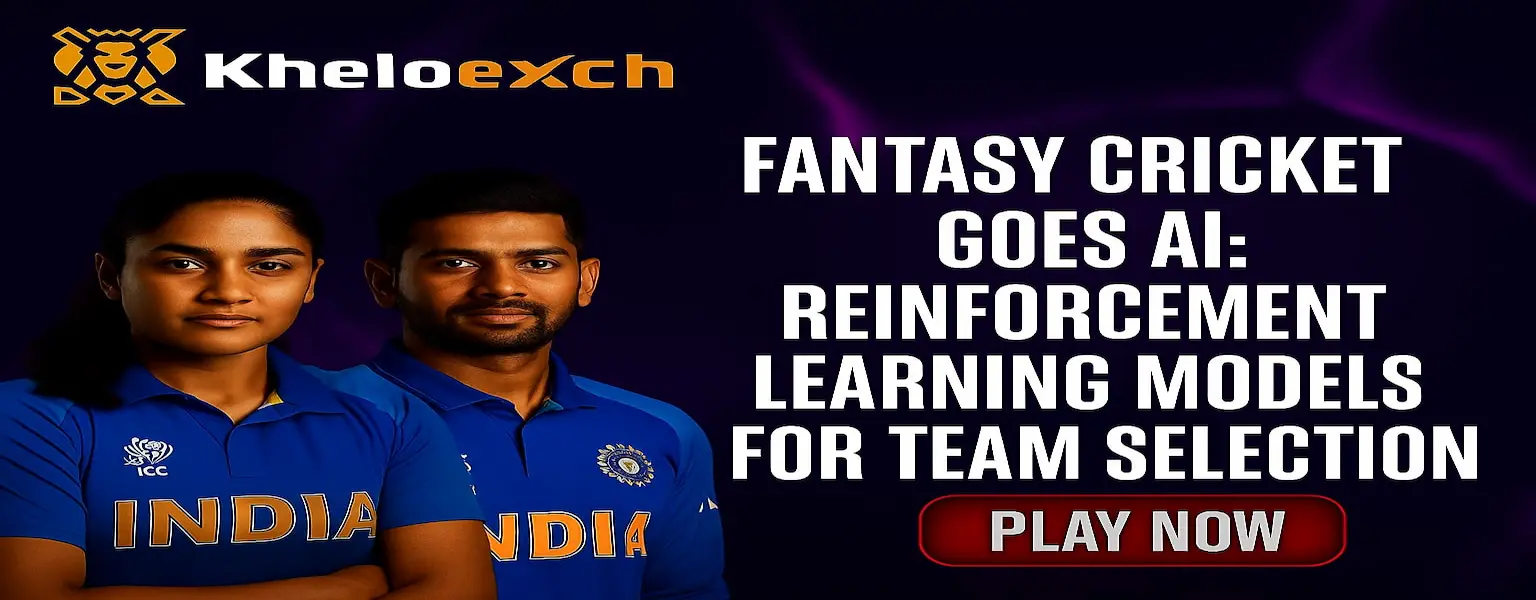 Fantasy Cricket Goes AI Reinforcement Learning Models for Team Selection