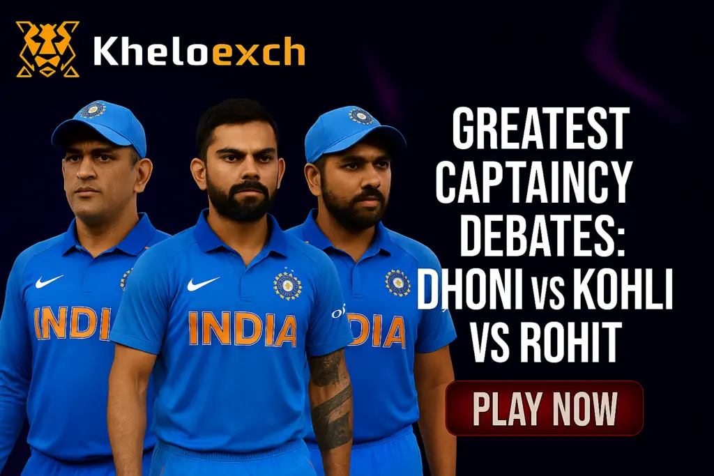 Greatest Captaincy Debates Dhoni vs Kohli vs Rohit